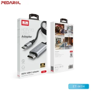 بسته بندی کابل تبدیل Type-C به HDMI Earldom ET-W34