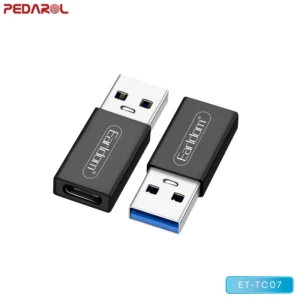 کیفیت ساخت بالای مبدل Type-Cبه USB ارلدام ET-TC07