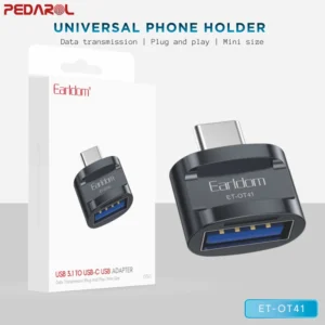 ساختار باکیفیت مبدل USB به Type-C ارلدام ET-OT41